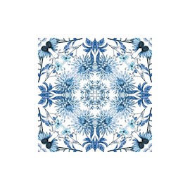 York Wallcoverings Portfolio II Perception Border Removable Wallpaper, White/Blue