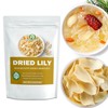 Natural Dried Lily Bulb - 3.5 oz, Cut & Sifted,