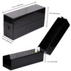 30 Holes Black Rectangle Nail Drill Bit Holder Stand Display