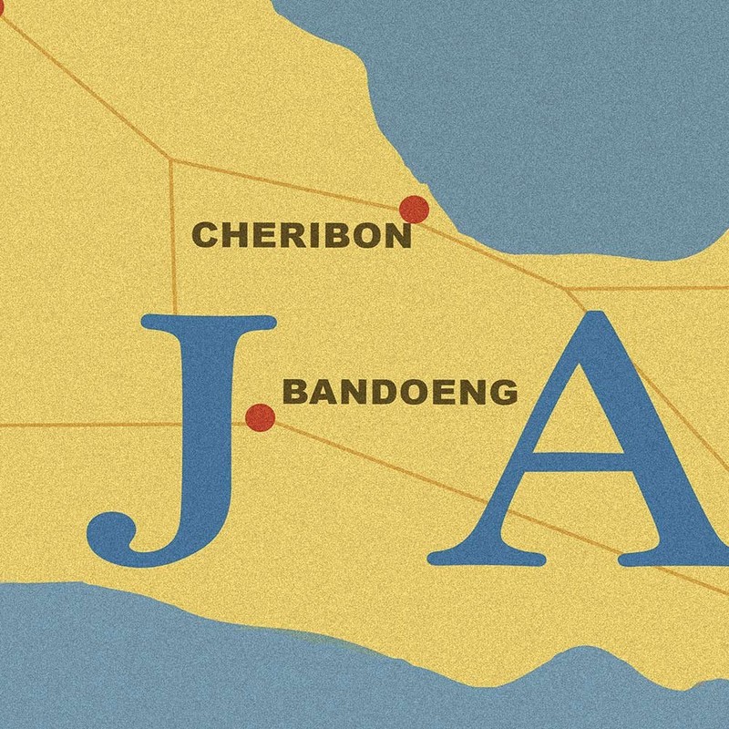 Gallery Prints Visit Java Travel Print - Measures 24" Wide