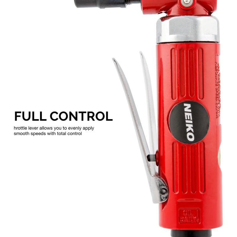 NEIKO 30060A 1/4” Air Right Angle Die Grinder | 20,000