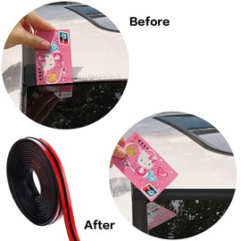 Car Door Seal Car Door Gap Rubber Seal Rubber Profile Sealing Strip for Bonnet Engine Compartment Car Doors Boot Door