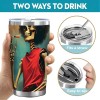 Stylish Collection Series 20oz Double Silver Side Stainless Steel Tumblercapacity: