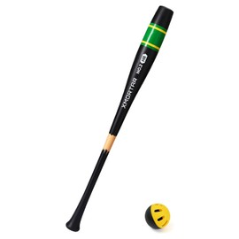 Xmortar T1 Pro Plastic Torpedo Bat for Backyard Baeball Game - 32 in / 12 oz (Black Pencil)