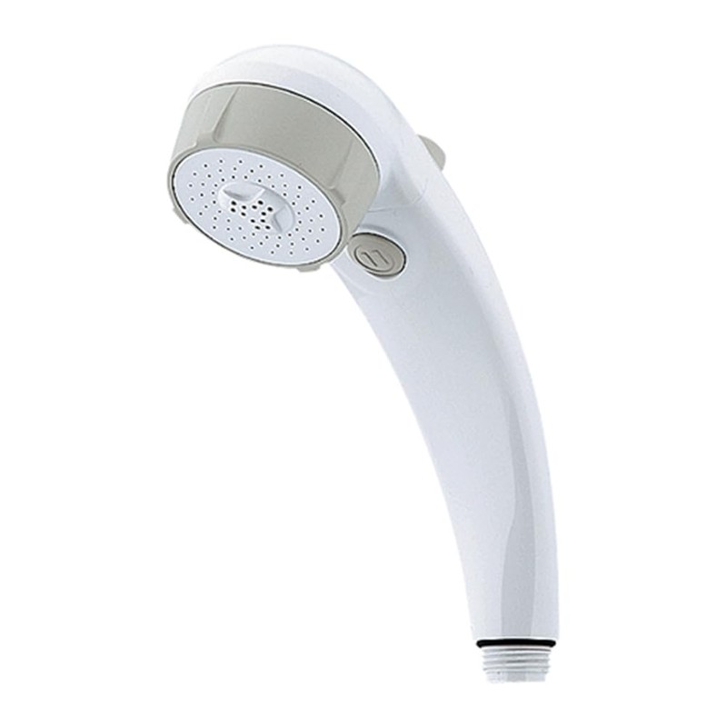 Kakudai 366-322-W Low Water Pressure Massage Stop Shower Hose Set,