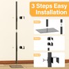 Tabletop Picture Frame Stand,Heavy Metal Base 2 Adjustable Size Table