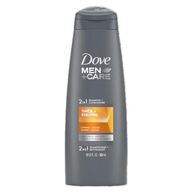 Dove Men+Care Thick and Strong Fortifying 2in1 Shampoo and Conditioner 12 FL OZ - Pack of 2