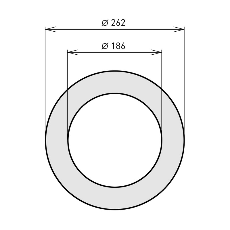 RAIK SH010 – (Flue Pipe/Stove Pipe 180 mm – Pack
