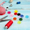 Furuising 180 Pcs Mixed Buttons, 20mm Resin Button 12 Color