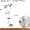 2.5 Inch Valance Clips for Horizontal Blind Valance (12 Pieces)