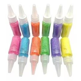 nails style and art Efecto Azúcar Uñas Acrílicas 12 Piezas