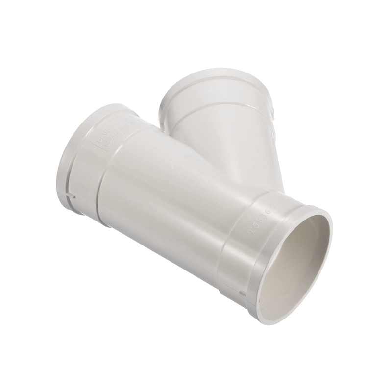 PATIKIL 4" Wye Pipe Fittings, Y-Shape Splitter Duct Hose Connector