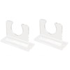 2pcs Baseball Bat Holder for Vertical Display Sturdy Acrylic Bat