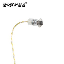 ERIPHA Replacement Earmold Earbud Earplug for Tubeless Covert FBI Police 3.5mm /1 Pin Listen Only Earpiece Headset