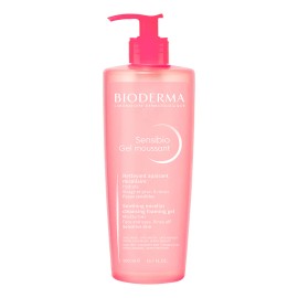 Bioderma Sensibio Gel Moussant, Gel Micelar Limpiador, 500ml