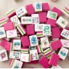 Mahjong Emerald Acrylic Mahjong Tiles American Mahjong 4-layer Engraved American