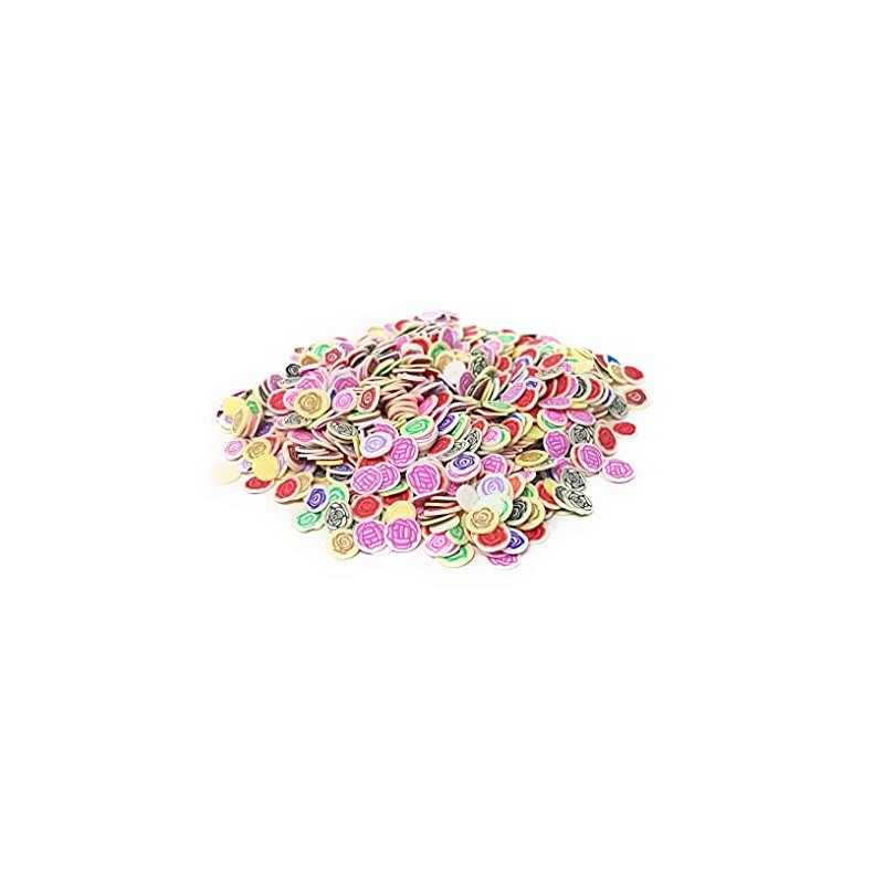 1000 Pieces Mini Accessories for Slime Crafts Nail Art and