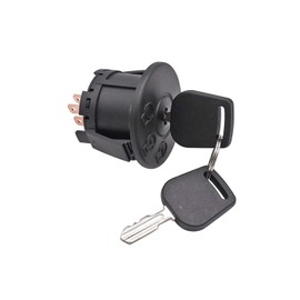 Interruptor de encendido para tractor de césped con llave 5 terminales 725-04659 925-04659 GY00191 compatible con MTD John Deere Ariens Craftsman