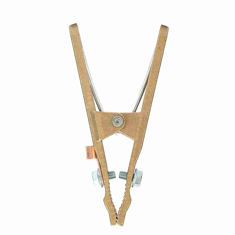 260/300/500A Brass Material A Shape Ground Welding Earth Clamp for