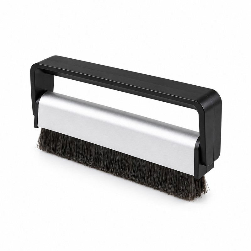 Carbon Fiber Vinyl Record Cleaning Brush for Turntables – Compact
