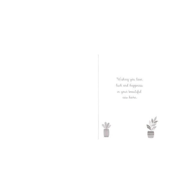 Congratulations New Home Greeting Card Second Nature Just To Say