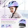 Eteetow Adjustable Gradient Color Bike Baby/Toddler Helmet 2-4 Years,Safety Lightweight