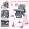 GarveeLife Baby High Chair, Adjustable Infant Highchairs with Removable Tray
