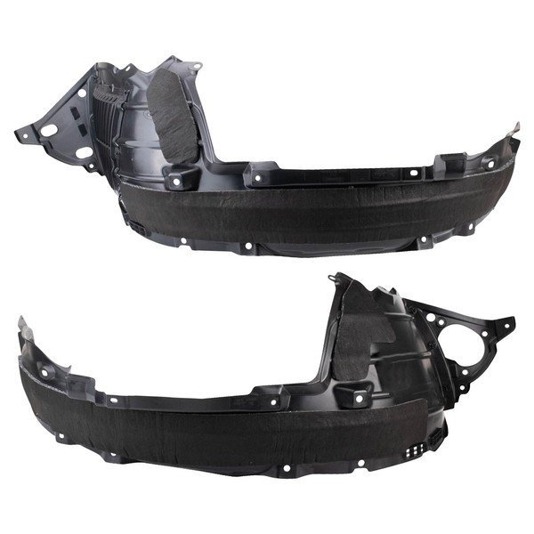 TRQ TRQ Front Inner Fender Liner Set Compatible with 2020-2022