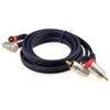 kenable Pure OFC RIGHT ANGLED 2 x RCA Phonos to