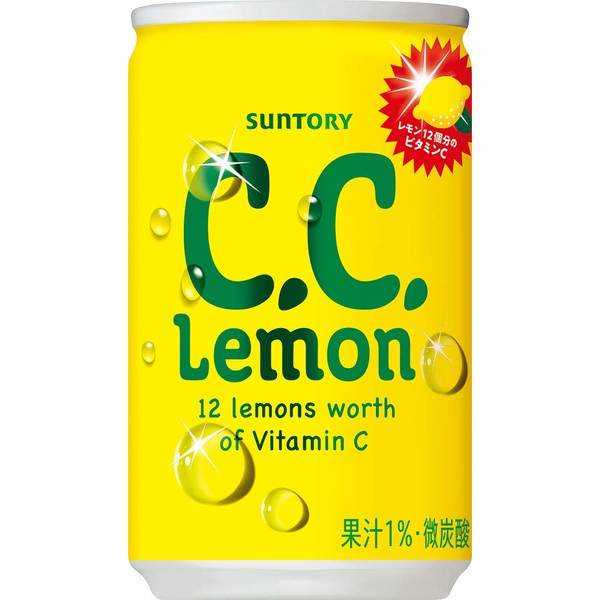 Suntory C.C. lemon 160ml cans X30 this