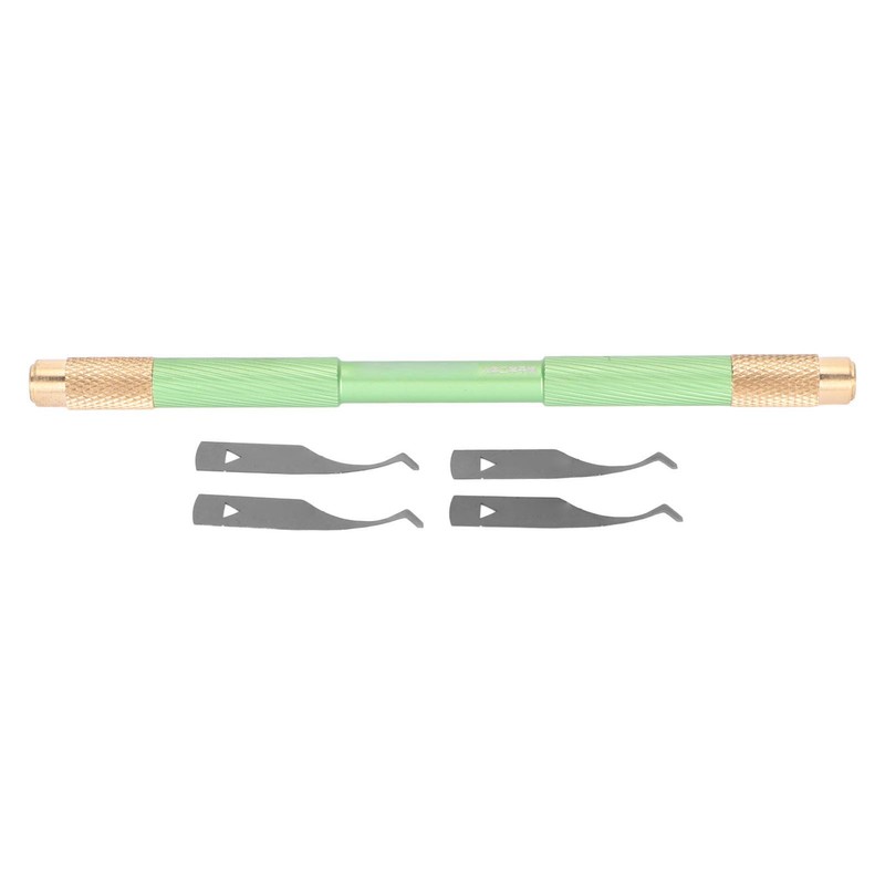4 In 1 Hobby Knife Set Mesh Carved Pattern Multi