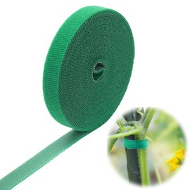 UTEFIF 20 m Plant Ties, Plant Tape, Resealable Cable Ties - Green