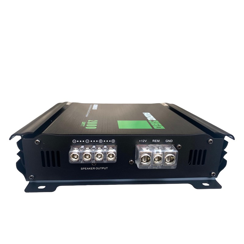 Audio360 AD2000.1 Monoblock Car Amplifier Bundle, 2000W Max Power, Includes