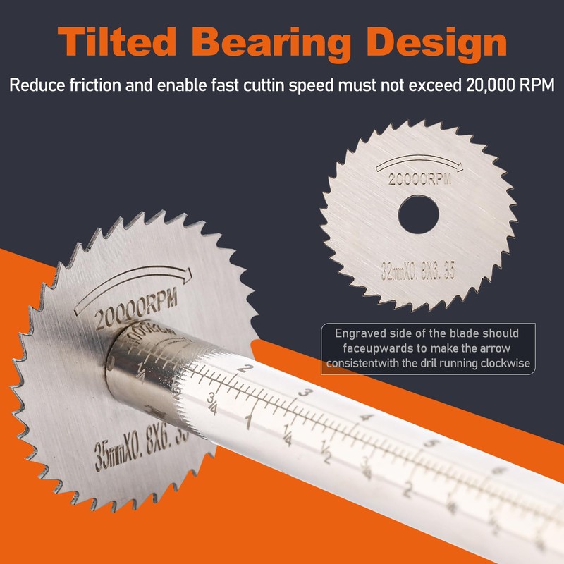 Meaowera Pipe Cutting Tool, 360°Rotating Pipe Cutters for PVC, Wood,