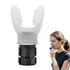 Tomedeks White Lung Adjust Trainer Breathing Trainer Lung Exerciser Breathing