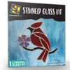 Studio Pro Pre-Cut Stained Glass Kit - Cardinal - Make