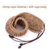 Steel Tongue Drum Wrapped Braided Rope Handmade Handpan Decoration Woven