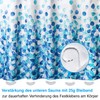 Wolke sieben Premium Shower Curtain, Bathroom Curtain, Polyester, Waterproof, Washable,