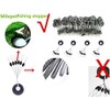 Pack of 300/600 Rubber Fishing Bobber Stoppers, 6 in 1