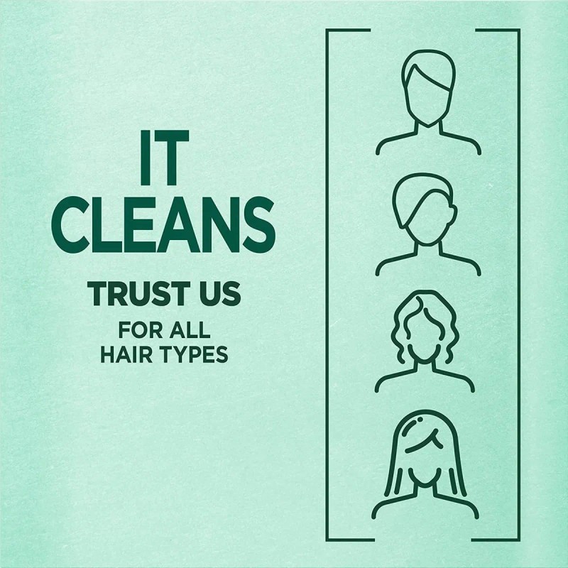 Champú Garnier Hair Care Fructis Pure Clean, 125 Onzas Líqui