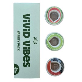 3 x Air Up Pod Original, Vivid Vibes Variety Pack, Accessories for Water Bottle, 0 Calories, Natural Flavours Flavoured Pads/Pods (Watermelon, Lime, Wild Berry)