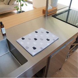 Okato Miffy Water Absorption Drying Mat and Miffy 11.8 x 15.7 inches (30 x 40 cm)