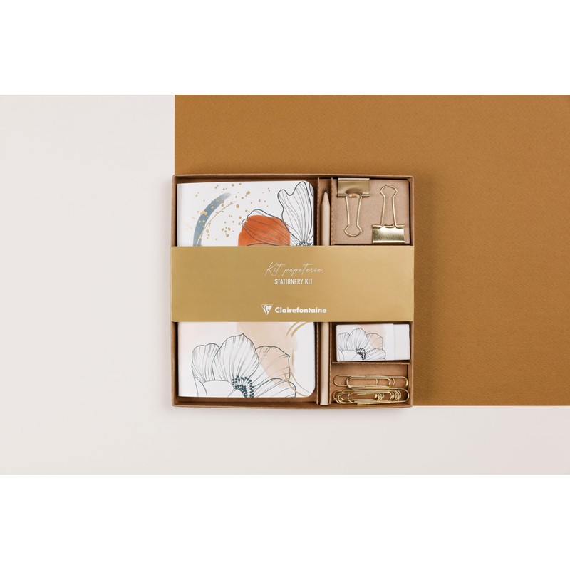 Clairefontaine Evanescence 115984C Writing Set with a Notebook 11 x
