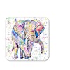 Coaster Elephant adult wild Animals Coasters Watercolour Art Gift Work