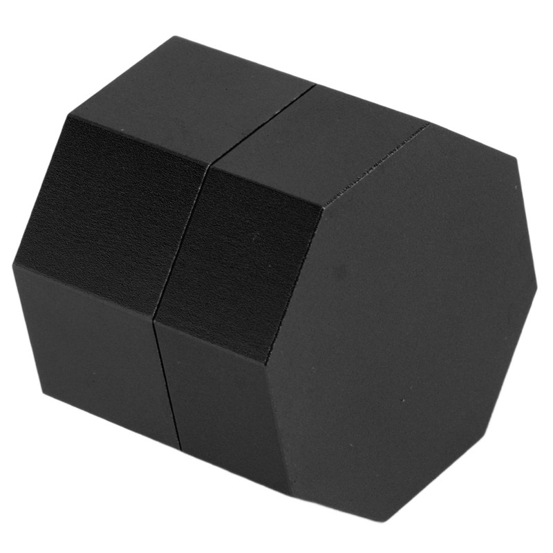 Cue Chalk Box Holder Aluminium Alloy Octagonal Universal Billiard Chalk