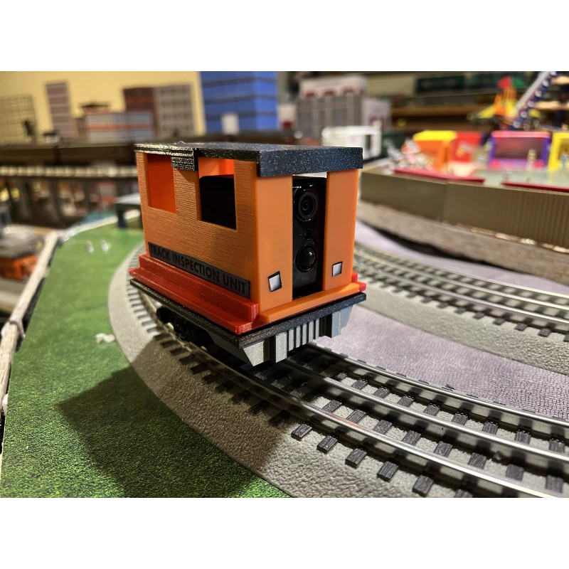 Scenery Sheets TraxCAM O Scale Model Railroad Camera - See