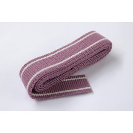 Clover Natural Color Lane Belt 25 mm Wide 1 m Cut Pink Clover 26 – 204 