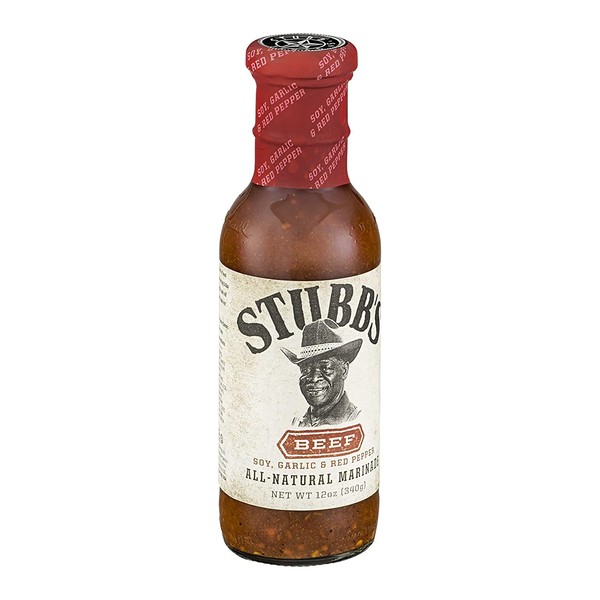 Stubb's Beef Marinade, 12-Ounce Bottles (Pack of 6)