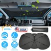 Foldable Car Umbrella Cover Protect Vehicle from UV Sun UPF50+