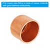 PATIKIL 3/4 Inch ID Copper Pipe End Cap, 3 Pack